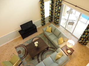 Alexander Palm Model Living Room at Storey Lake