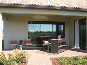 Hideaway Model Covered Porch at ChampionsGate