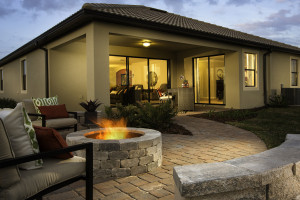 Hideaway Model Fire Pit at ChampionsGate