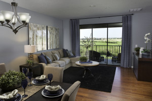 Turnberry Model Living Room at ChampionsGate