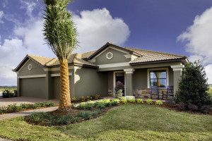 Sand Dollar Model Front Exterior at ChampionsGate